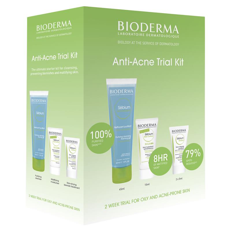 Bioderma Sebium Anti-Acne Trial Kit