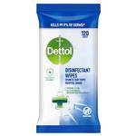 Dettol Antibacterial Disinfectant Surface Cleaning Wipes 120 Pack