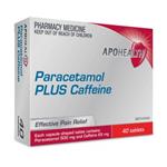 Apo Health Paracetamol/Caffeine 500mg 40 Tablets