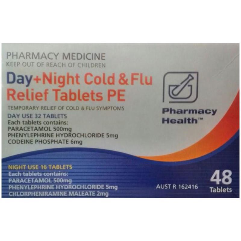 Buy Pharmacy Health Cold Flu Day Night 48 Tablets Online At Chemist   F2D 800 