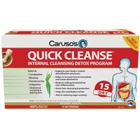 Buy Carusos Quick Cleanse Internal Cleansing Detox Program 15 Day