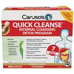 Carusos Quick Cleanse Internal Cleansing Detox Program 7 Day NEW