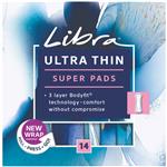 Libra Ultra Thins Pads Super 14 Pack