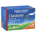 Claratyne Allergy & Hayfever Relief Antihistamine Tablets 80 pack