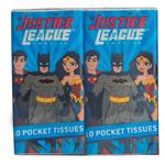 Young Justice Pocket Tissues 4 Pack