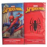 Spiderman Pocket Tissue 4 Pack