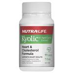 Nutra-Life Kyolic Aged Garlic Extract Heart & Cholesterol Formula 60 Capsules NEW