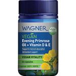 Wagner Vegan Evening Primrose Oil + Vit D & E 60 Capsules