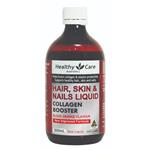 Healthy Care Liquid Collagen Booster Hair Skin and Nails 500ml
