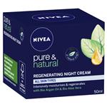 Nivea Visage Pure and Natural Regenerating Night Cream 50ml
