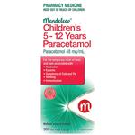 Mendeleev Paracetamol Childrens Suspension 5-12 Years 200ml