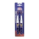 AFL Kids Toothbrush Fremantle Dockers Twin Pack