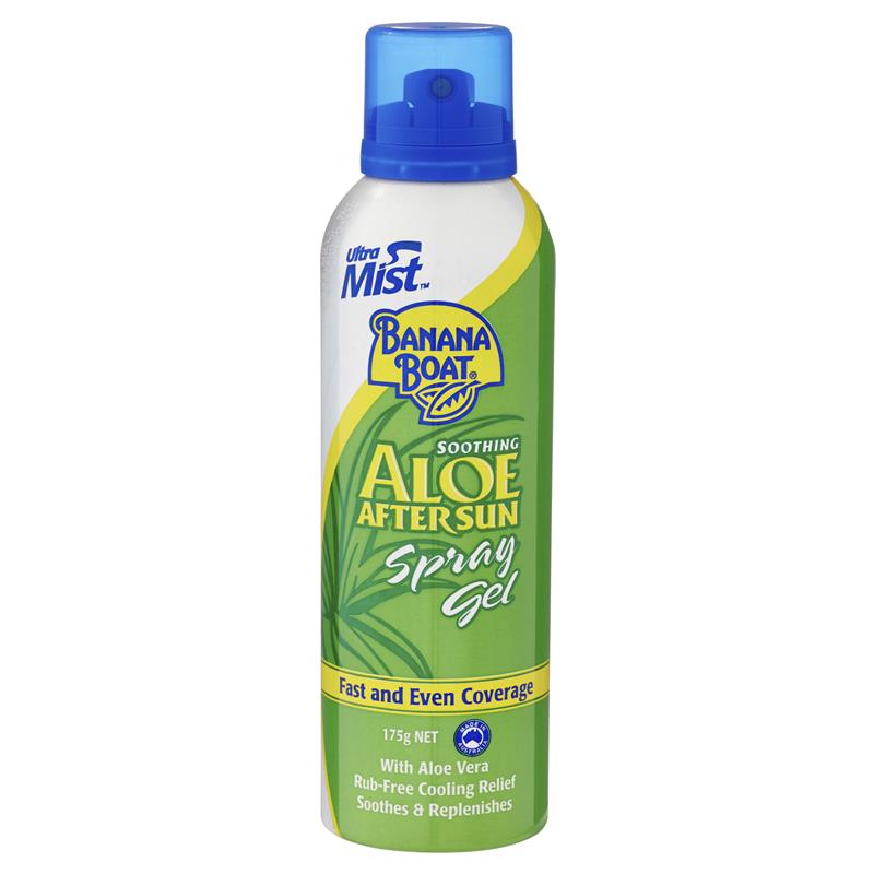 banana boat aloe spray