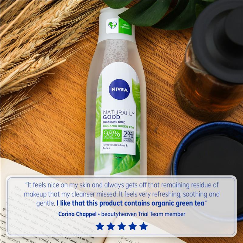 Buy NIVEA Naturally Good Green Tea Cleansing Face Toner 200ml Online at