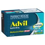 Advil Mini Liquid 40 Capsules