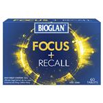 Bioglan Focus + Recall 60 Tablets
