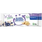 Bubs Organic Smiley Squares Blueberry 14g