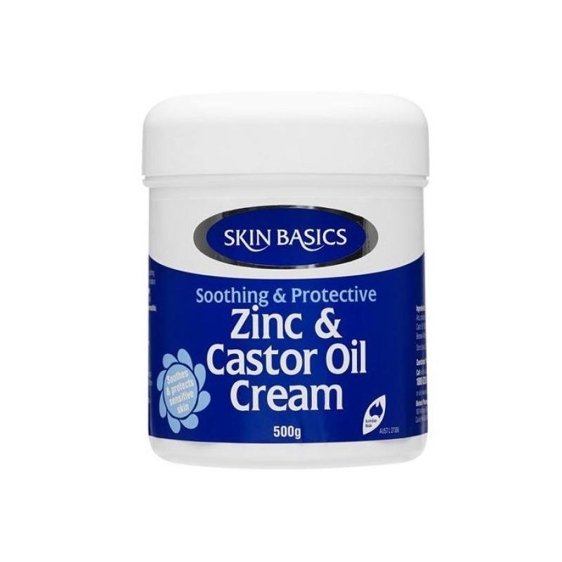 Buy Skin Basics Zinc and Castor Oil Cream 100g Online at Chemist Warehouse®