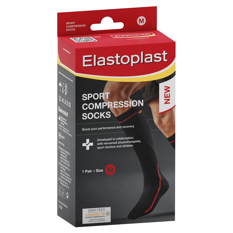 Buy Elastoplast Sport Compression Sock Medium Online at Chemist