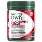 Nature's Own Glucosamine Sulfate With Chondroitin - Joint Health Supplement - 320 Tablets