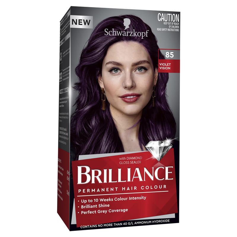 Buy Schwarzkopf Brilliance 85 Violet Vision New Online at Chemist Warehouse®