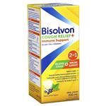 Bisolvon Cough Relief + Immune Support Cough Syrup for Kids + Adults - 200mL