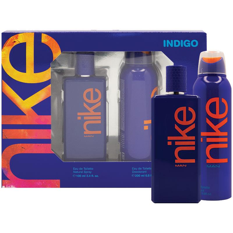 Nike Man Indigo Eau De Toilette 100ml & Deodorant 2 Piece Set Online at Beauty Spot