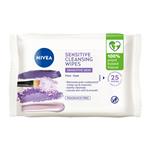 NIVEA Daily Essentials Sensitive Face Wipes Biodegradable 25pk
