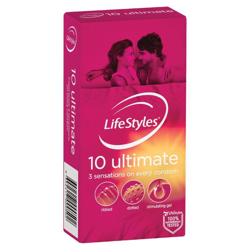 Buy LifeStyles Condoms Ultimate 10 Pack Online at Chemist Warehouse®