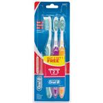 Oral B Toothbrush All Rounder 1 2 3 Clean Soft 3 Pack