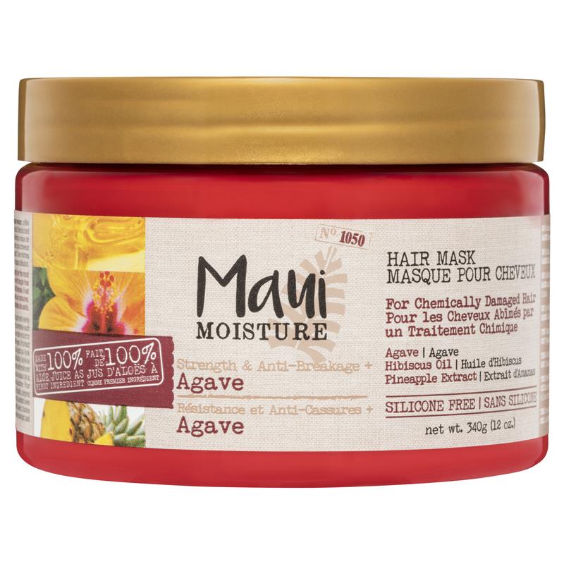 Buy Maui Moisture Strengthening & Anti-Breakage + Agave Hair Mask For  Chemically Damaged Hair 340g Online at ePharmacy®