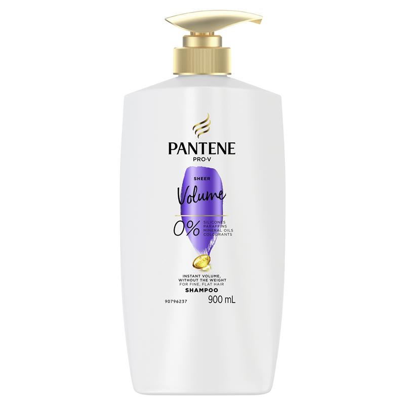 Buy Pantene Sheer Volume Shampoo 900ml Online at Chemist Warehouse®