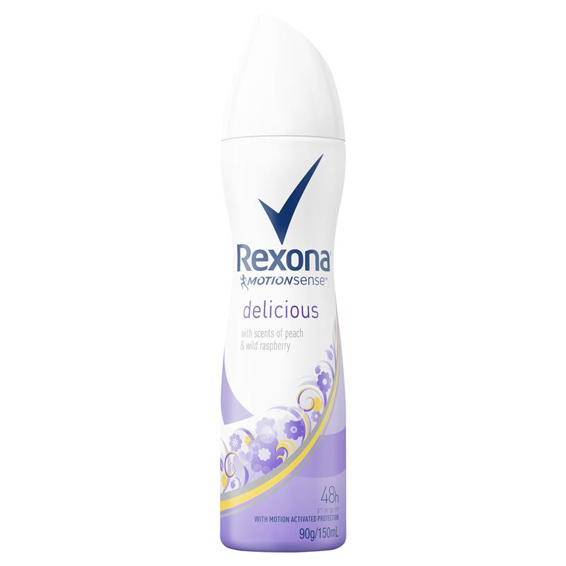Buy Rexona for Women Antiperspirant Deodorant Delicious 150ml Online at