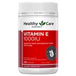 Healthy Care Vitamin E 1000IU 120 Capsules