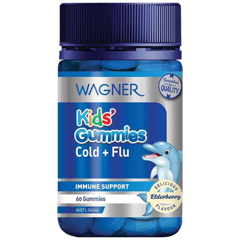 Buy Wagner Kids Gummies Cold & Flu 60 Gummies Online at Chemist Warehouse®