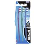 Reach Toothbrush Superb Clean Between Teeth Firm 3 Pack