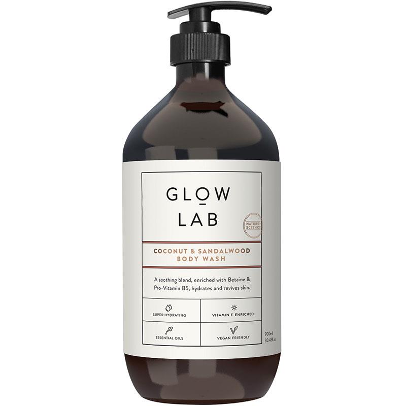 Buy Glow Lab Body Wash Coconut & Sandalwood 900ml Online at Chemist Warehouse®