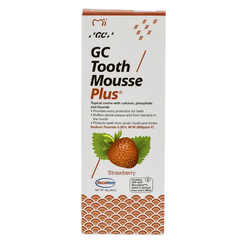 Buy GC Tooth Mousse Plus Strawberry 40g Online at Chemist Warehouse®