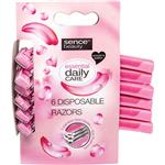 Sence Beauty Essential Daily Care Disposable Razors 6 Pack