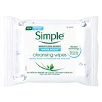 Simple Water Boost Cleansing Wipes 25