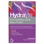 Hydralyte Hot Hydration Drink Berry Fusion 10 Sachets
