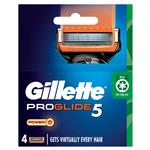 Gillette Fusion Proglide Power Razor Blades 4 Pack