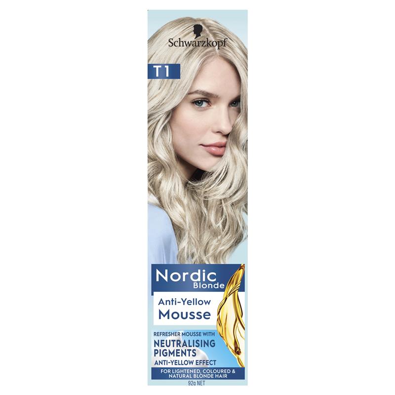 Buy Schwarzkopf Nordic T1 Refresher Mousse New Online at Chemist Warehouse®