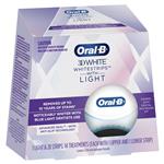 Oral B 3D White Strips Teeth Whitening 14 Treatments + LED Light Kit