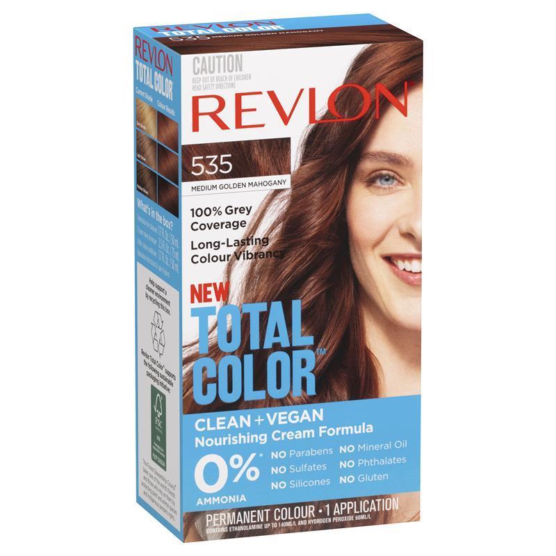 Buy Revlon Total Color Medium Golden Mahogany Online at Chemist Warehouse®