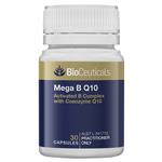 Bioceuticals Mega B Q10 30 Capsules New