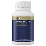 Bioceuticals Mega B Q10 60 Capsules New