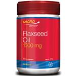 Microgenics Flaxseed Oil 1500mg 200 Capsules