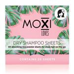 Moxi Loves Dry Shampoo Sheets 20 Pieces