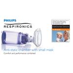 Philips Respironics OptiChamber Diamond Spacer & Lite Touch Small Mask
